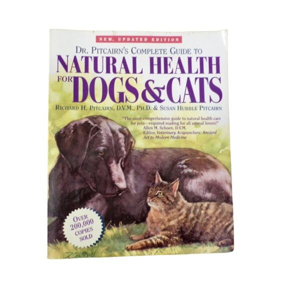 Other - Dr. Pitcairn's Complete Guide to Natural Health for Dogs & Cats Book 1995 #1662